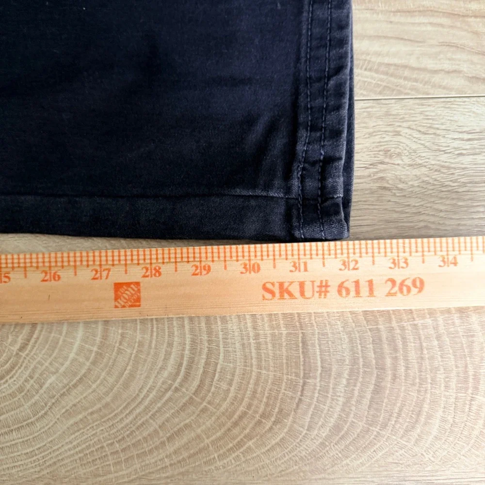 Foundry Athletic Fit Jeans Mens Actual 40x32 Black Flex Denim Tapered Leg